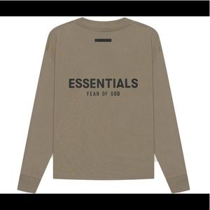 Fear of God ESSENTIALS long sleeve tshirt